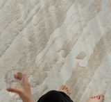 Cream Plush Area Rug Carpet Singapore