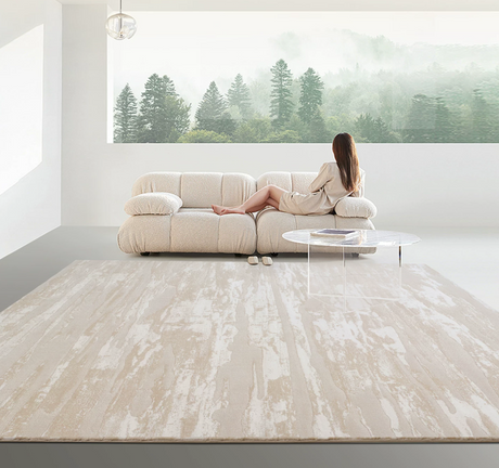 antibacterial water-repellent textured rug affordable