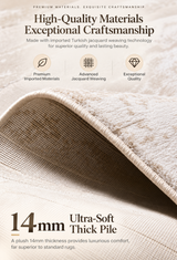 Water-Repellent Textured Rug 32938 -  | NAZRI