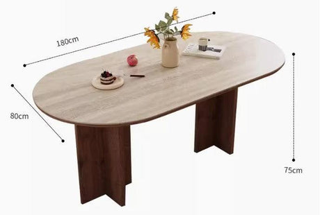 Travertine Dining Table | AVYAY