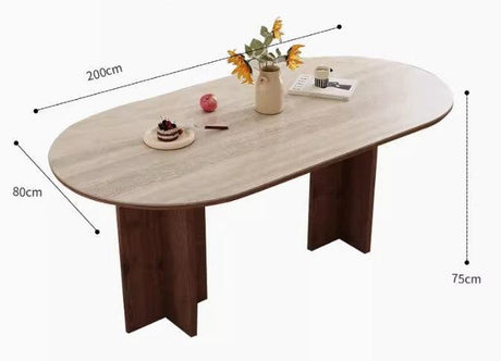 Travertine Dining Table | AVYAY