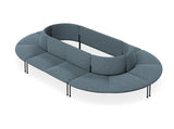 10-Seater Modular Sofa (with space in the middle) | COBY