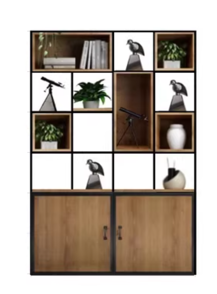 Industrial Metal Shelf Partitions | JOEY