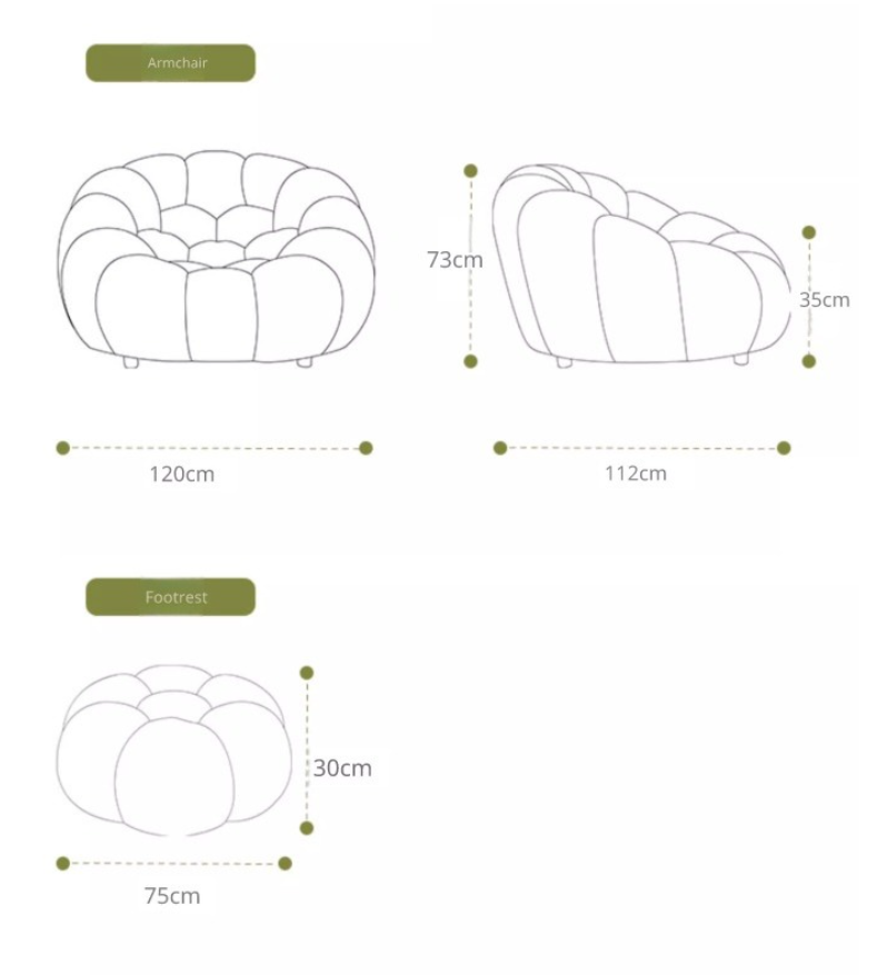 Lounge Armchair | BUBBLE