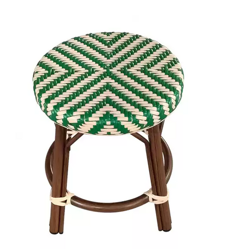 outdoor stool in green