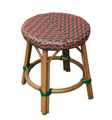 outdoor stool in red