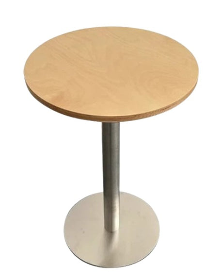 round dining table in particle plywood board affordable in Singapore