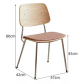 Dining Side Chair with Upholstered Seat | AVEN