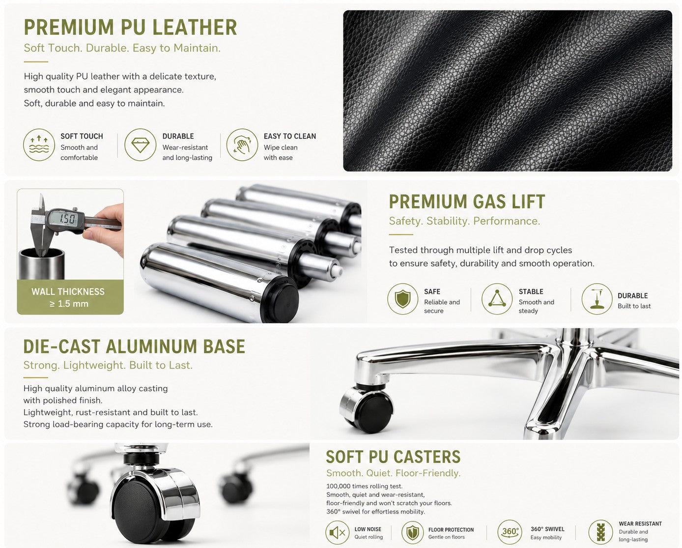 Aluminum Midback Office Chair | AERON