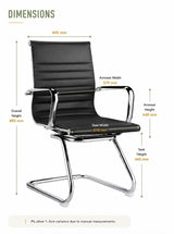 Aluminum Cantilevered Midback Office Chair | AERON