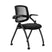 emmet training armchair with castors, foldable armrest and tiltable backrest