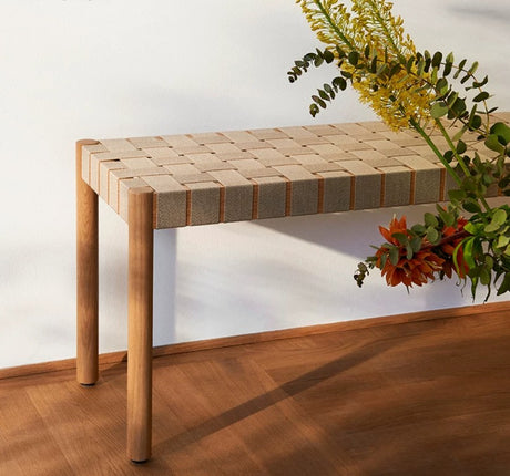 affordable scandinavian rustic bench