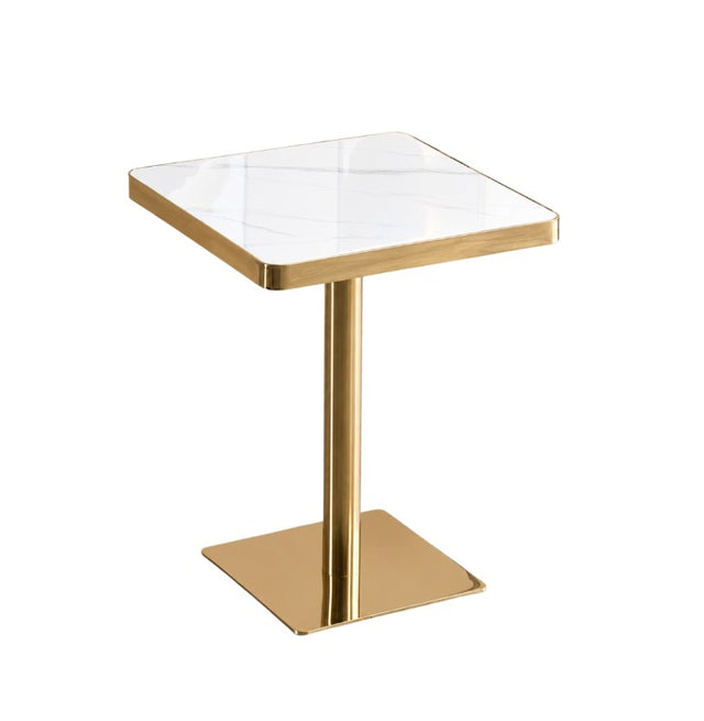 Sintered Stainless Steel Edge x Gala Dining Table