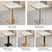 White Sintered Stainless Steel Edge x Gala Dining Table