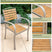 Fossil dining outdoor arm chair