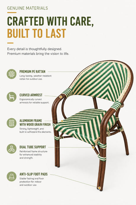 Outdoor Dining Side Chair | CHARLOTTE