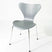 Modern silver chair with sleek metal legs, ideal for home or office furniture in Singapore