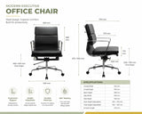 Aluminum Midback Office Chair | ERIC