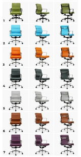Aluminum Midback Office Chair | ERIC
