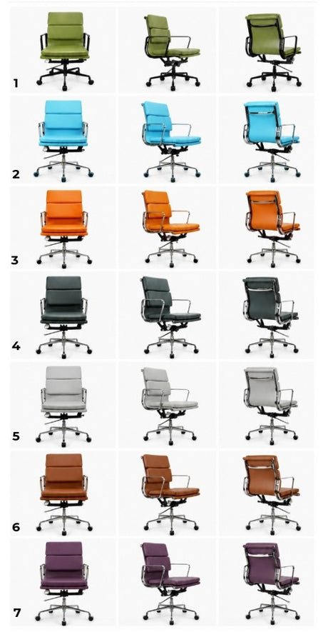 Aluminum Midback Office Chair | ERIC