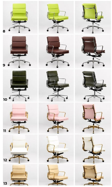 Aluminum Midback Office Chair | ERIC