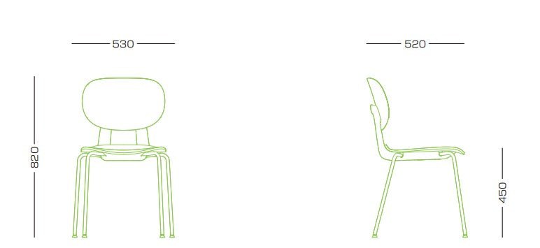 Stackable Dining Chair | FIN
