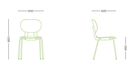 Stackable Dining Chair | FIN