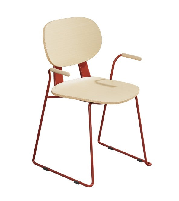 FIN Dining Arm Chair for canteens, pantry areas, and dining spaces