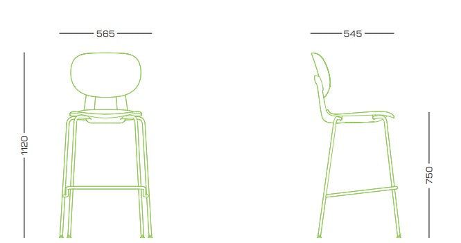 Stackable Bar Chair | FIN