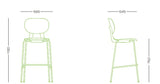 Stackable Bar Chair | FIN