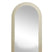 cream white arch full length mirror