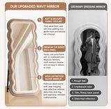 Wavy Full-Length Floor Mirror | SALLY