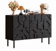 black sideboard cabinet