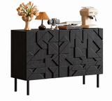 black sideboard cabinet