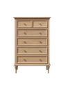6 Drawer Chest of Drawers in solid wood