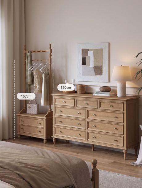 Freestanding Coat Rack with Drawers | FARIHIN