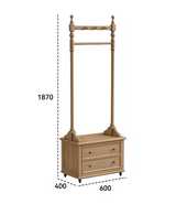 Freestanding Coat Rack with Drawers | FARIHIN