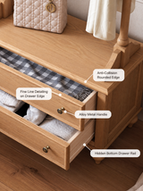 Freestanding Coat Rack with Drawers | FARIHIN