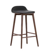 solid wood bar stool