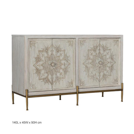 Accent Sideboard Cabinet | ELYNA - onehappyhome