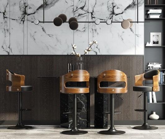 Adjustable Height / Swivel Bar Stool | BRIX - onehappyhome