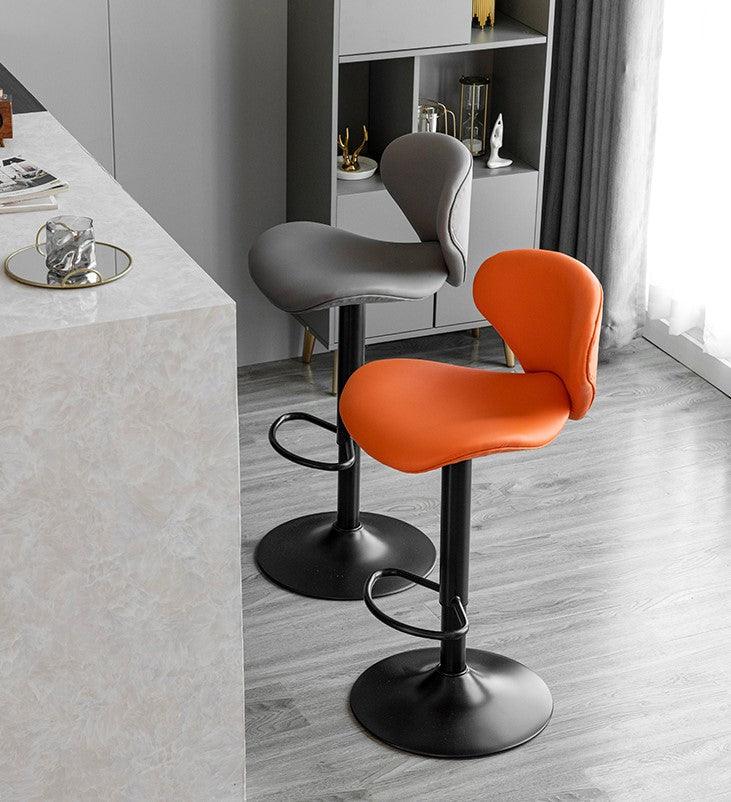 Adjustable Swivel Bar Stool | CHARLIE - onehappyhome