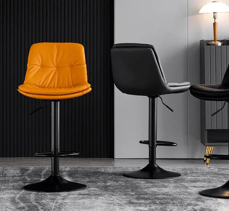 Adjustable Swivel Bar Stool | NOAH - onehappyhome