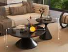 Round Nesting Coffee Table Set | SOUK