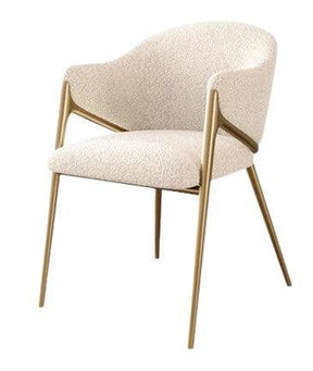 Boucle Dining Chair | CHARLENE - onehappyhome