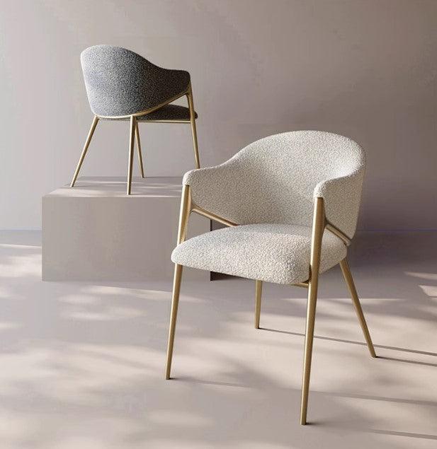 Boucle Dining Chair | CHARLENE - onehappyhome