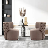 Bouclé Lounge Accent Chair | CHANICE - onehappyhome
