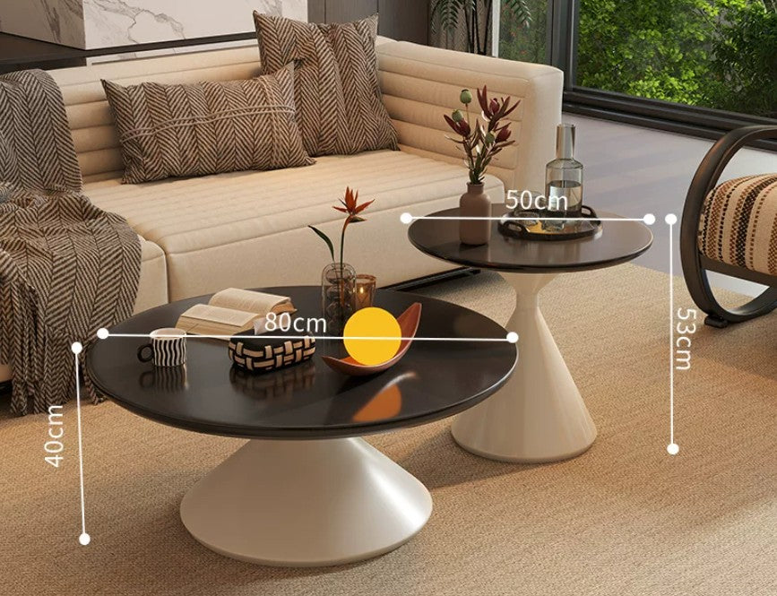 Round Nesting Coffee Table Set | SOUK
