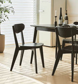 Vaidehi black dining side chair