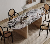 Calacatta Dining Table | AVA - onehappyhome